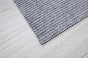 Vopi koberce Kusový koberec Quick step šedý štvorec - 200x200 cm