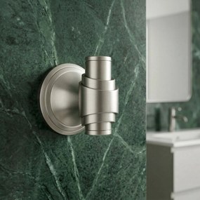 Rea Aristo, kúpeľňový 1-háčik na uterák, brúsená oceľ, REA-98507