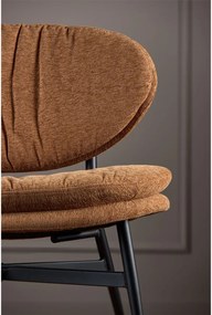 Designové křeslo Burma lounge terakota/černé