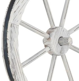Garthen drevené koleso, štýlová dekorácia - 45 cm