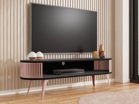 TV skrinka Mozimo Ember, Farba: medená / biely akryl