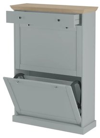 Sivá výklopná skrinka na topánky Binz – Støraa