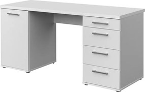 Písací stôl Walter, biely