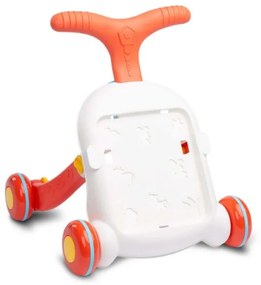 TOYZ Detské hrajúce edukačné chodítko 2v1 Toyz Spark orange