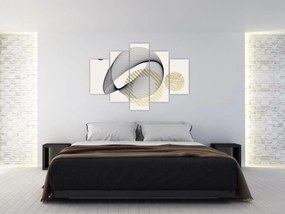 Obraz - Geometrické tvary N⁰3 (150x105 cm)