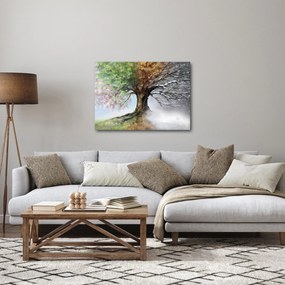 Obraz - Strom štyroch ročných období (70x50 cm)
