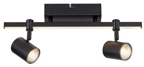 Paul Neuhaus 6524-18 - LED Bodové svietidlo BARIK 2xGU10/4,5W/230V + LED/5W