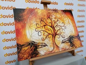 Obraz magický strom života - 120x80