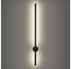 Brilagi - LED Vonkajšie nástenné svietidlo AURA LED/12W/230V 4000K IP54 čierna BRI261