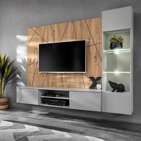 Obývacia stena Xari Pgas Xr G Perla Gray/Artisan