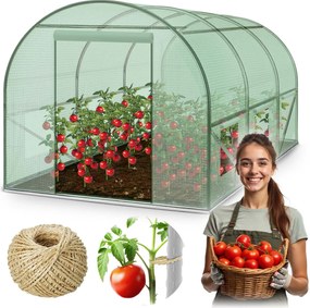 Záhradný fóliový tunel Plonos 3 x 2 m (6 m²) 4910-B