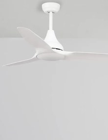 Stropný ventilátor Samoa 12.2 biele s diaľkovým ovládaním