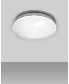 LED Kúpeľňové stropné svietidlo CIRCLE LED/18W/230V 4000K pr. 30 cm IP44 biela