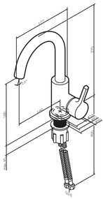 Umývadlová batéria AM.PM X-Joy S FXB02700 jednopáková, chróm