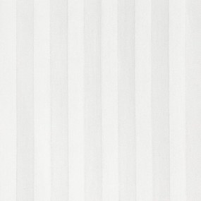 Dekorstudio Saténové posteľné obliečky VERA s jemnými prúžkami v bielej farbe Rozmer posteľných obliečok: Šírka x Dĺžka: 140x200cm + 1ks 70x80 cm