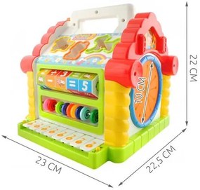 Huile Toys ISO 4506 Interaktívny multifunkčný domček so zvukmi