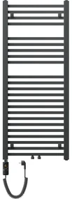 Mexen Pluton, elektrické vykurovacie teleso 1200x500 mm + vykurovacia tyč 600 W, antracitová, W106-1200-500-2600-66