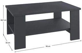 Kondela Konferenčný stolík, grafit, BERNARDO