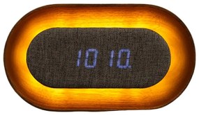 Digitálny budík Lumos Walnut – Gingko