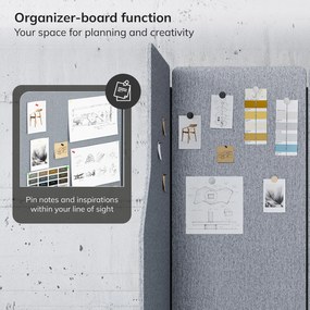 Akustická stena SADIE Moon Dust 280/145 cm