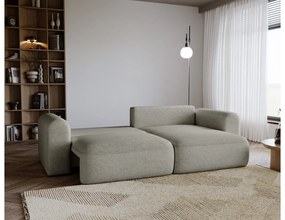 Rohová sedacia súprava Sorento  (béžosivá + čierna). Vlastná spoľahlivá doprava až k Vám domov. 1099447