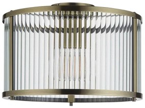 Endon 106265 - Stropné svietidlo RIDGETON 1xE27/10W/230V mosadzné