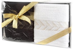 EUROFIRANY BAVLNENÝ UTERÁK GLOW SADA 2 KS 50X90 CM VIACFAREBNÁ