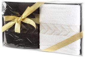 EUROFIRANY BAVLNENÝ UTERÁK GLOW SADA 2 KS 50X90 CM VIACFAREBNÁ
