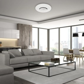 Stropné LED svietidlo Sparky Round, 1x LED 50w, 3000-6000k, w/ch, s ovládačom