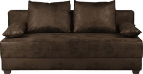 XXXLutz ROZKLADACIA POHOVKA, textil, tmavohnedá MID.YOU - Sedačky - 001628000106