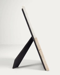 Biely kamenný stojací rámček 18x23 cm Uria – Kave Home