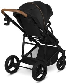 Lionelo - Kombinovaný kočík 2 v 1 MARI TOUR Black Onyx