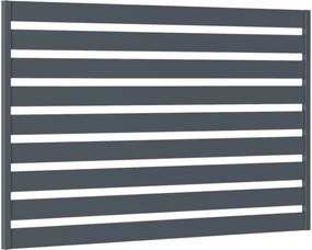 Kovový plot Polargos Safir Element 199x118 cm stavebnicové prevedenie grafit