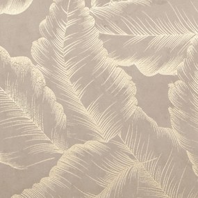 EUROFIRANY ZATEMŇOVACÍ ZÁVES NA KRÚŽKOCH MILENA 140X250 CM LISTY