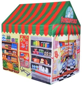 Stan na hranie s dizajnom supermarketu