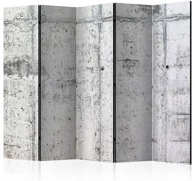 Paraván - Concrete Wall II [Room Dividers] Veľkosť: 225x172, Verzia: Jednostranný