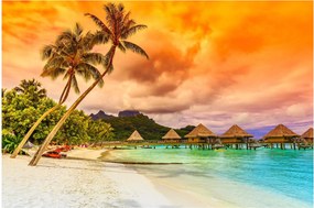 Obraz - Ostrov Bora Bora (90x60 cm)