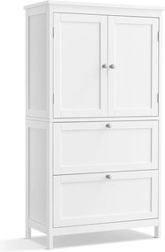 Kúpeľňová skrinka Vasagle Swede 110 cm biela