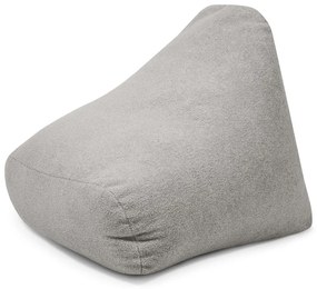 Svetlosivý detský sedací vak z textílie buklé Snug 80 – SLOWDOWN