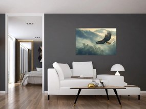 Obraz - Letiaci orol (90x60 cm)