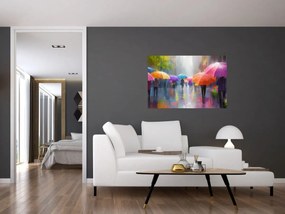 Obraz - Daždivý deň (90x60 cm)