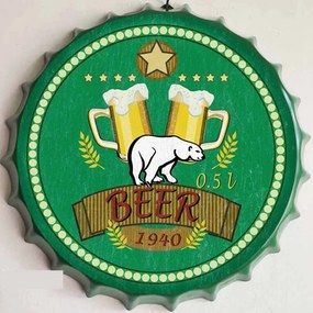 Ceduľa vrchnák Beer 1940