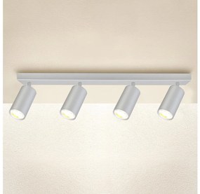 Brilagi - Kúpeľňové bodové svietidlo SELE 4xGU10/30W/230V IP44 strieborná BG1638