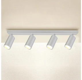 Brilagi - Kúpeľňové bodové svietidlo SELE 4xGU10/30W/230V IP44 strieborná BG1638