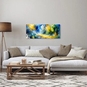 Obraz - Abstraktný slnečný deň (120x50 cm)