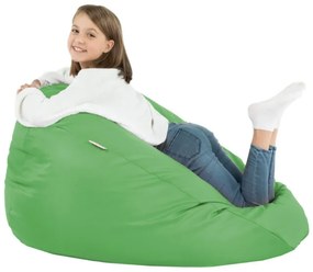 Sedací vak SAKO zelený ekokoža