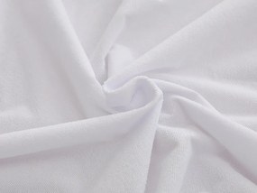 XPOSE® Froté chránič matraca Exclusive - biely 90x200 cm