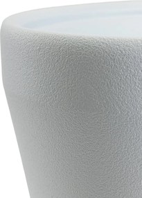 Plastový květináč Purea 34,9x39,5 cm bílý