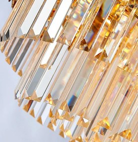 Toolight Toolight, stropné svietidlo 6xE14, APP1309-C, čierna-ružové zlato, OSW-52100