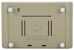 Digitálny budík s bezdrôtovou nabíjačkou Chunky LED – Karlsson